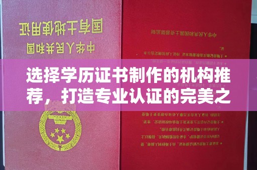 鸡东选择学历证书制作的机构推荐，打造专业认证的完美之选