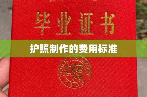 鸡东护照制作的费用标准