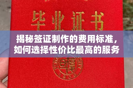 鸡东揭秘签证制作的费用标准，如何选择性价比最高的服务？