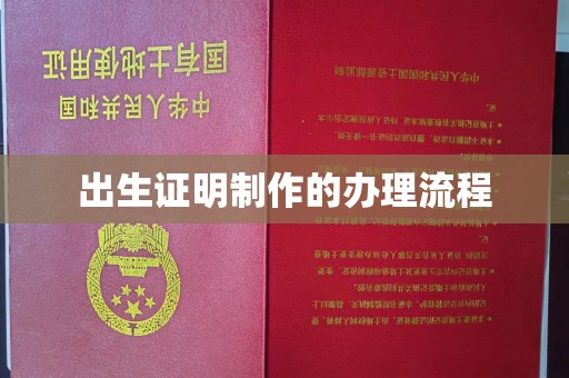 鸡东出生证明制作的办理流程